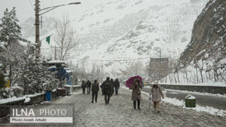برف زمستانی توچال تهران
