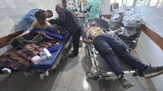 حمله مجدد به صف دریافت‌کنندگان غزه در میدان «النابلسی»