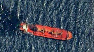 ادعای آمریکا درباره حمله موشکی یمن به کشتی سنگاپور در خلیج عدن