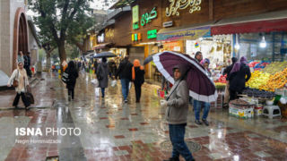 ورود سامانه بارشی به تهران طی جمعه
