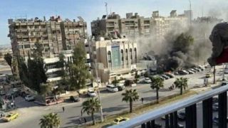 تصاویر شهدای شب‌گذشته حمله رژیم صهیونیستی به بخش کنسولگری سفارت ایران در یک قاب