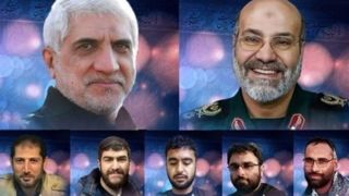 تغییر زمان وداع با پیکر شهدای کنسولگری ایران در دمشق      