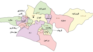 احتمال تشکیل استان تهران غربی 