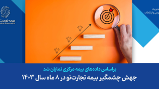 جهش چشمگیر بیمه تجارتنو در ۸ ماه سال ۱۴۰۳ جهش چشمگیر بیمه تجارتنو در ۸ ماه سال ۱۴۰۳