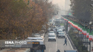 تداوم وضعیت قرمز هوای تهران تداوم وضعیت قرمز هوای تهران