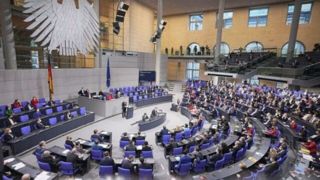 پارلمان آلمان منحل شد پارلمان آلمان منحل شد