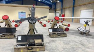 رونمایی از جدیدترین پهپاد انتحاری سپاه رونمایی از جدیدترین پهپاد انتحاری سپاه