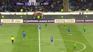  گل اول استقلال به الشرطه توسط کوجو