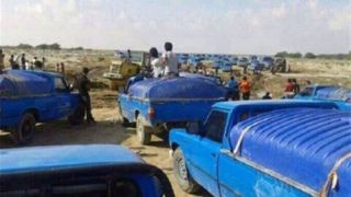 حادثه عجیب برای قاچاقچی سوخت حادثه عجیب برای قاچاقچی سوخت