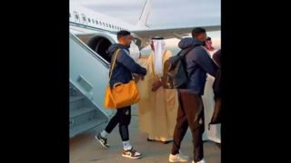 استقبال سفیر عربستان از اعضای تیم النصر در تهران