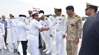 حضور «تاریخی» ناوگروه نیروی دریایی ایران در مالزی