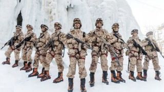 اجرای عملیات رزمایشی متفاوت در برف توسط سپاه اجرای عملیات رزمایشی متفاوت در برف توسط سپاه