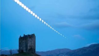 بهترین عکس‌های «ماه‌گرفتگی کامل خونین» شب گذشته