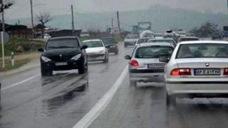 ترافیک سنگین در محورهای شمالی کشور ترافیک سنگین در محورهای شمالی کشور