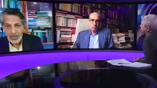 تو دهنی جانانه به مجری وطن‌فروش بی‌بی‌سی در پخش زنده!