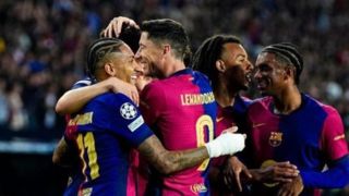بارسلونا با لواندوفسکی کار دورتموند را تمام کرد!