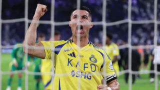 شوت قدرتی رونالدو با سرعت ۱۴۸ کیلومتر!