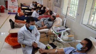 ازدحام در مراکز اهدای خون؛ تأکید بر اهدای خون در روزهای آینده