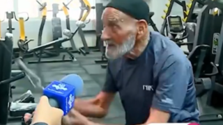 مسن‌ترین بدن‌ساز ایران با ۱۱۱ سال سن!