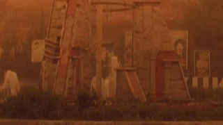 آسمان عراق نارنجی شد آسمان عراق نارنجی شد