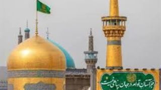 صدای بال ملائک در صحن و سرای آفتاب خراسان