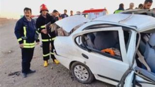 خودرو امام جمعه بوکان دچار حادثه شد