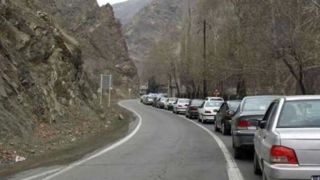 ترافیک سنگین در جاده‌های شمال کشور  