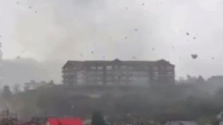 تصاویر آخرزمانی از گردباد در شیلی 