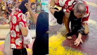 دوستی عجیب یک مرد با سوسک! دوستی عجیب یک مرد با سوسک!