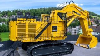 تصاویری از غول ۸۰۰ تنی ژاپنی | بزرگترین بیل مکانیکی جهان تصاویری از غول ۸۰۰ تنی ژاپنی | بزرگترین بیل مکانیکی جهان