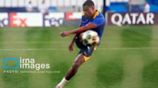 تمرین تیم «اینتر میلان» در آستانه فینال لیگ قهرمانان اروپا