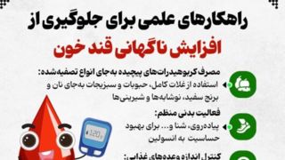 راهکارهای علمی برای جلوگیری از افزایش ناگهانی قند خون راهکارهای علمی برای جلوگیری از افزایش ناگهانی قند خون