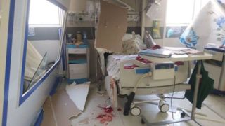 تعرض صهیونیست ها به بیمارستان فارابی کرمانشاه