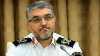 اصابت پرتابه به آزادراه تهران-قم و انسداد مقطعی مسیر