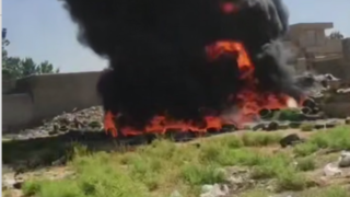 آتش زدن لاستیک در شیراز توسط عوامل موساد آتش زدن لاستیک در شیراز توسط عوامل موساد