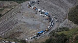 دو طرفه شدن جاده چالوس از این ساعت دو طرفه شدن جاده چالوس از این ساعت