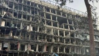 «موسسه وایزمن» قبل و بعد از حمله موشکی ایران «موسسه وایزمن» قبل و بعد از حمله موشکی ایران