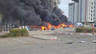 قدرت موج انفجار موشک ایرانی را ببینید قدرت موج انفجار موشک ایرانی را ببینید