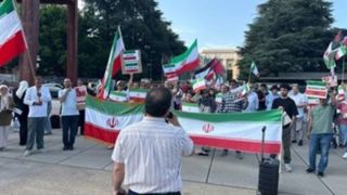 تجمع مردمی حمایت از ایران در ژنو تجمع مردمی حمایت از ایران در ژنو