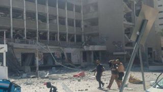 لحظه فرار صهیونیستها از موشک ایرانی لحظه فرار صهیونیستها از موشک ایرانی