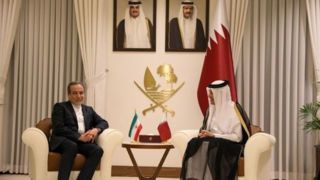 محکومیت تجاوز اسرائیل از سوی نخست وزیر قطر در دیدار با عراقچی محکومیت تجاوز اسرائیل از سوی نخست وزیر قطر در دیدار با عراقچی