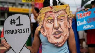 آمریکاییها در حمایت از ایران به خیابانها آمدند آمریکاییها در حمایت از ایران به خیابانها آمدند