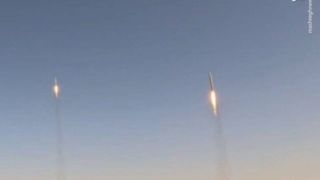 تصویر برگزیده و منحصربفرد رویترز از درخشش موشک ایرانی