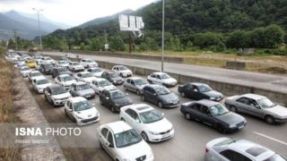 ورودی‌های غرب و شرق تهران پرحجم هستند/چالوس عصر امروز یک طرفه می‌شود