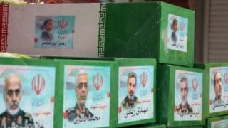 تصاویر اولیه از تابوت‌های شهدای جنگ تحمیلی رژیم صهیونیستی