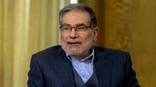 حضور علی شمخانی در مراسم وداع با شهدای اقتدار