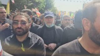 قالیباف در مراسم تشییع پیکر شهدای اقتدار حضور یافت