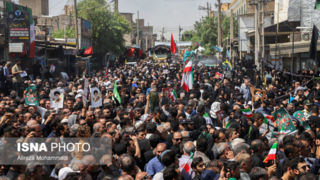 تشییع پیکر شهید سردار «غلامعلی رشید» در دزفول