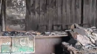 آتش‌سوزی در فروشگاه کفش خیابان انقلاب