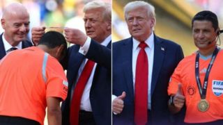 واکنش کاربران فضای مجازی به عکس یادگاری فغانی با ترامپ واکنش کاربران فضای مجازی به عکس یادگاری فغانی با ترامپ